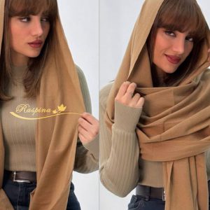 شال ساده ملانژ موهر