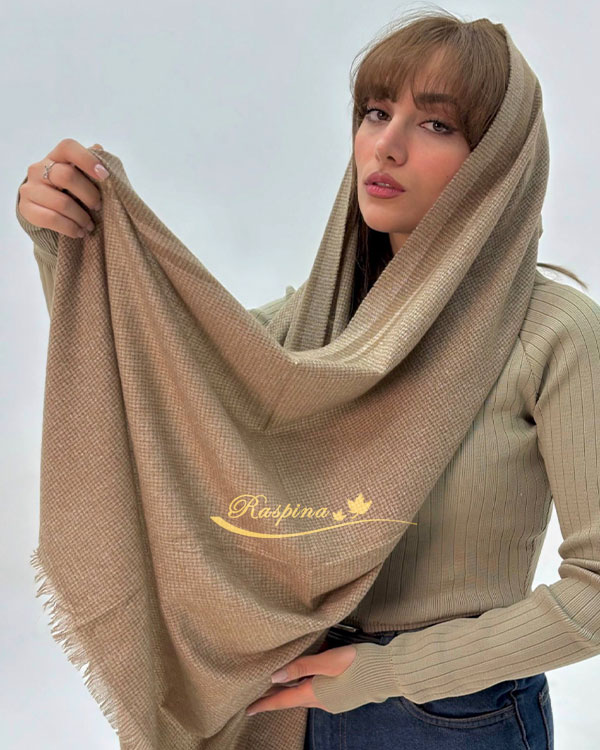 شال موهر پیچازی حاشیه خطی